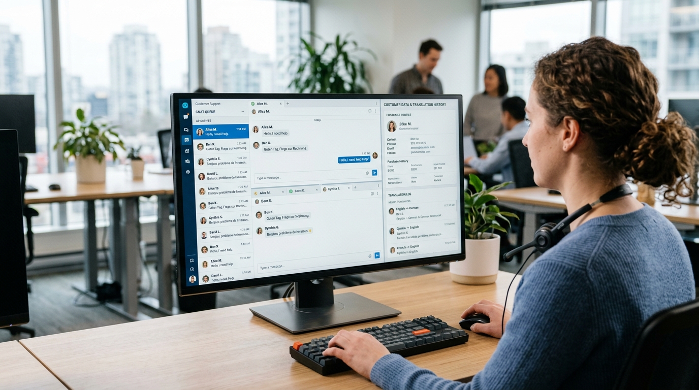HelloGPT电脑版多窗口并行操作界面示意图