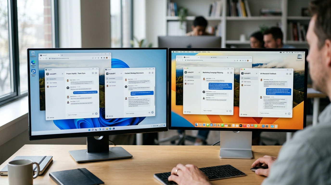 HelloGPT电脑版Windows与macOS系统要求对比